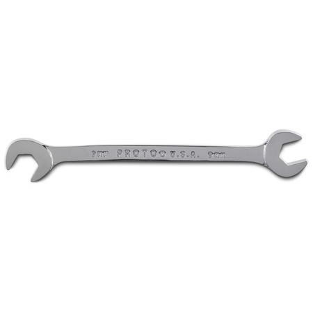 PROTO Full Polish Metric Angle Open End Wrench 9 mm J3109M